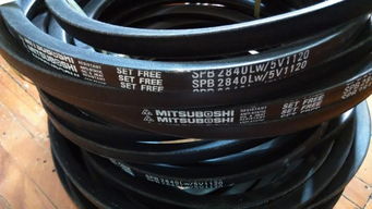 SPB2522LW進口三角帶與阪東三角帶的特性與應用